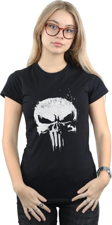 Immagine prodotto The Punisher TV Skull Logo Maglietta Donna (L)
