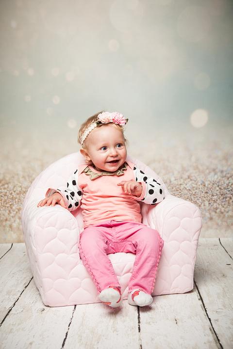 Produktbild Knorrtoys Kindersessel - "Cosy heart rose" (Kindersessel)