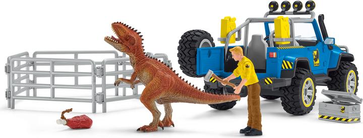 Produktbild Schleich Geländewagen mit Dino-Aussenposten