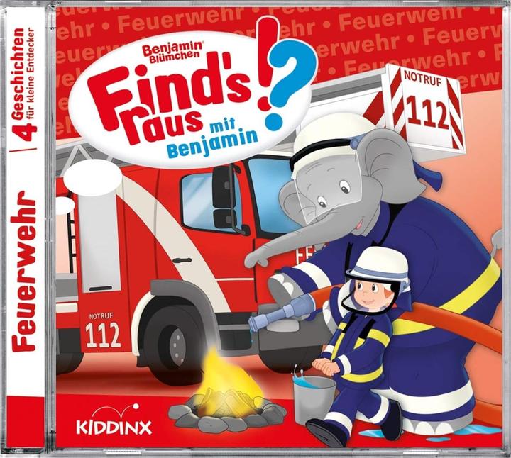 Produktbild Benjamin Blümchen Finds raus Feuerwehr