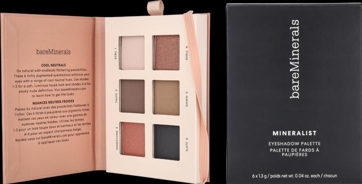 Actual product image Bare Minerals Bareminerals Mineralist Eyeshadow Palette Ultranatural Eyeshadow Palette 7.8G (7.8)
