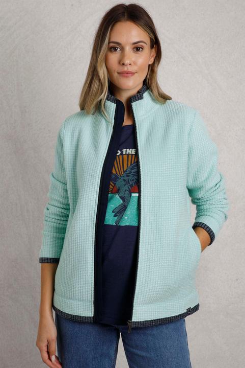 Produktbild Weird Fish Ariana Fleecejacke Durchgehender Reissverschluss