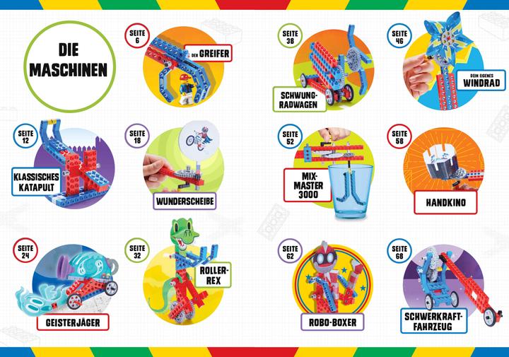 Produktbild Panini Lego Geniale Maschinen: Mit 11 Modellen (Deutsch, Anita Weinberger-Schwendenwein, Panini, 2018)