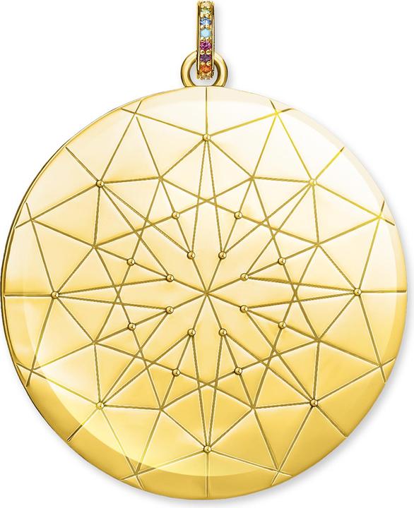 Immagine prodotto Thomas Sabo Ciondolo Amuleto Magico Simboli Fortunati (Argento 925, Smalto)