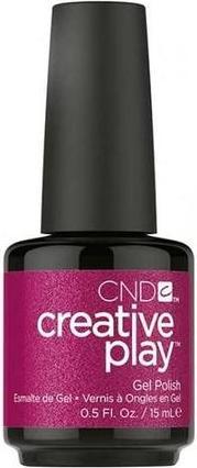 Immagine prodotto CND Creative Play Gel Polish 496 Cherry Glo Round 15ml (496 Cherry Glo Round, Smalto per unghie effetto gel)