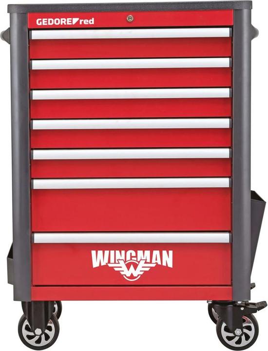 Produktbild Gedore Red red R22071004 Werkzeugsatz im Werkstattwagen WINGMAN rot 129-teilig (129 x)