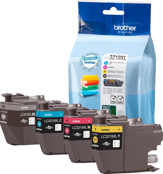 Actual product image Brother LC-3219XL Value Pack (FC, Color)