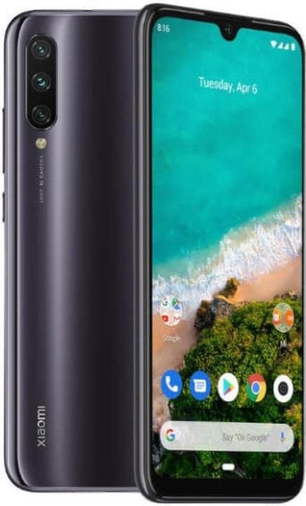 Xiaomi Mi A3 (64 Go, Kind of Grey, 6.08", Double SIM hybride, 48 Mpx, 4G)