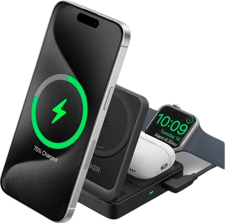 Actual product image Anker MagGo 1 czarna (15 W)