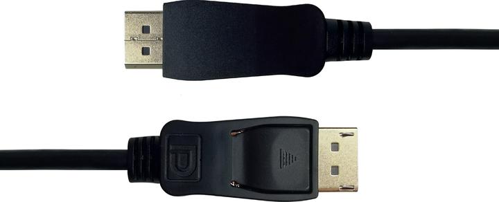 Actual product image Deltaco DisplayPort cable 4K UHD, 21.6 GB (5 m, DisplayPort)
