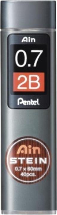 Produktbild Pentel Bleistiftminen AinStein (Ersatzmine, Schwarz, 0.70 mm)