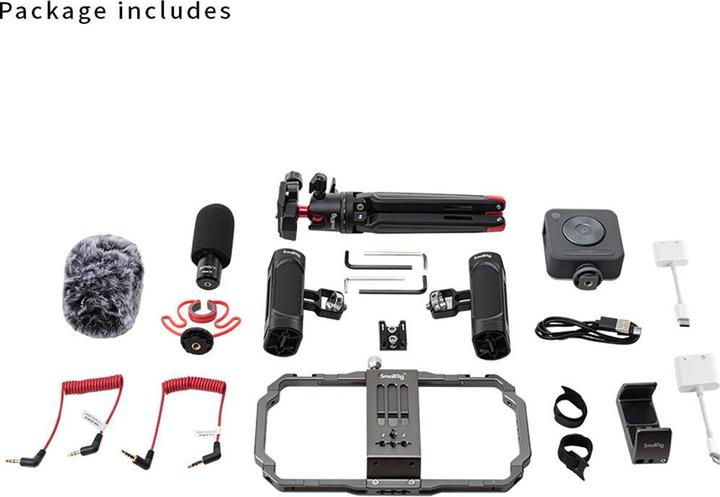 Image du produit SmallRig All-In-One kit vidéo pour smartphone - 3384B (Accessoires vidéo divers)