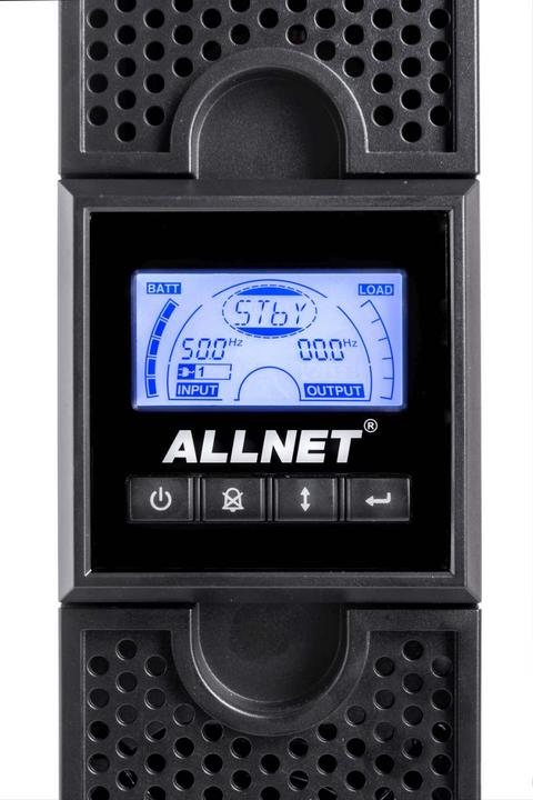 Image du produit Allnet Onduleur 1000VA Line-Interactive USB/RS232 Écran LCD 48,30cm (19")/Tour (3100 VA, 900 W, Line-interactive Onduleur)