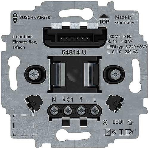 Produktbild Busch-Jaeger E-Contact-Einsatz 64814 U