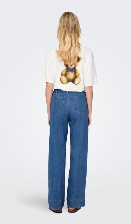 Immagine prodotto Only ONLJUICY-WAUW Jeans a vita alta e gamba larga Jeans con gamba larga (L)