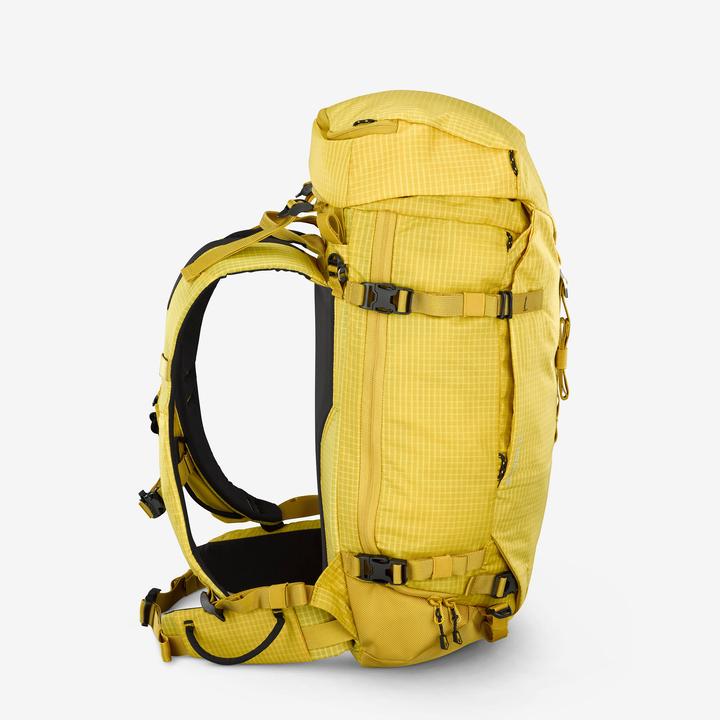 Produktbild Simond Rucksack Bergsteigen vielseitig modulierbar – Alpinism 33 gelb (33 l)