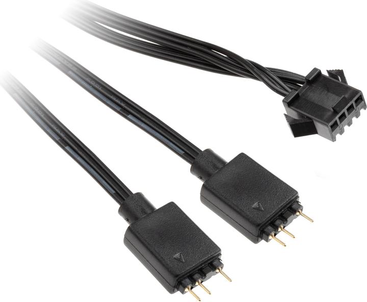 Kolink Adattatore per cavo ARGB da 4 pin a 3 pin per ventola