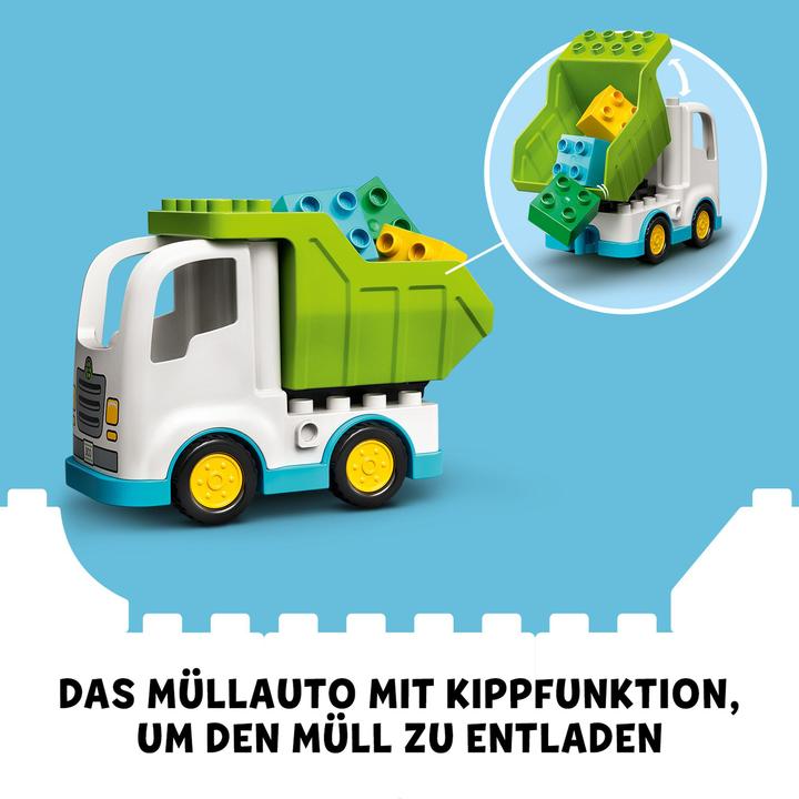 Actual product image LEGO DUPLO 10945 Garbage truck and recycling (10945)