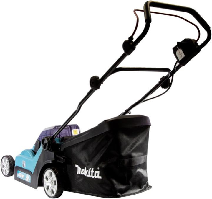 Productafbeelding Makita DLM 382 F2 accu grasmaaier 36 V ( 2x 18 V ) 38 cm 40 l + 2x accu 3.0 Ah - zonder lader (Oplaadbare batterij)