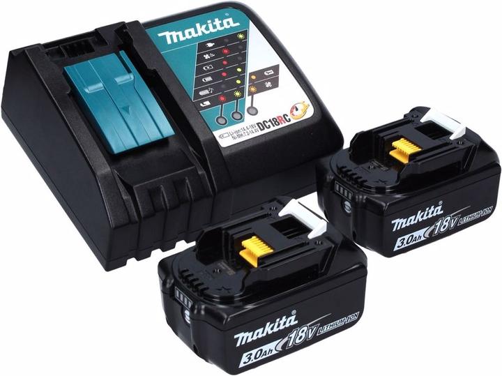 Actual product image Makita DTW 700 RF Battery impact wrench 18 V 700 Nm 1/2" XPT Brushless + 2x battery 3.0 Ah + charger (Rechargeable battery operated)