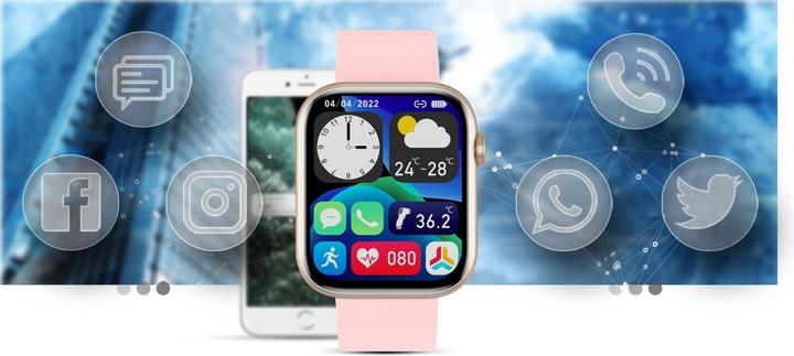 Actual product image Gravity GT3-1 Damen-Smartwatch