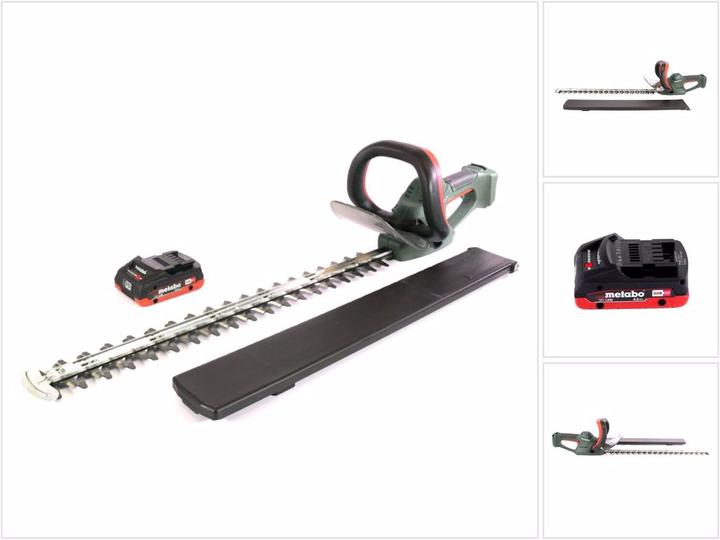 Image du produit Metabo AHS 18-65 V Taille-haies sans fil 18 V 63 cm + 1x batterie 4,0 Ah - sans chargeur (Taille-haies sans fil)