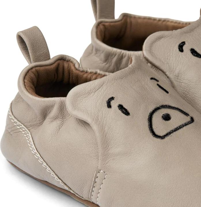 Immagine prodotto Liewood Pantofole in pelle / Fringuelli Eliot con faccia d'orso Mist (18)