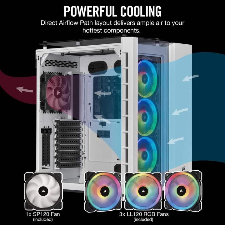 Produktbild Corsair 680X RGB (ATX, mATX, Mini-ITX, E-ATX)