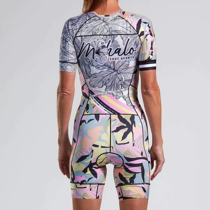 Produktbild Zoot Damen LTD Triathlon Aero Racesuit mit durchgehendem Reissverschluss - Mahalo - (XL)