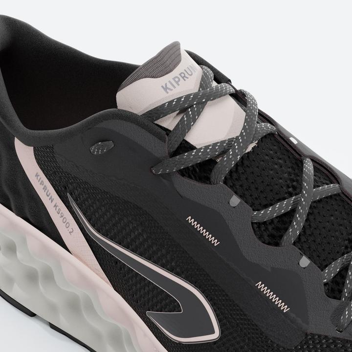 Produktbild Kiprun KS900.2 Women's running shoes - Black/pink (41)