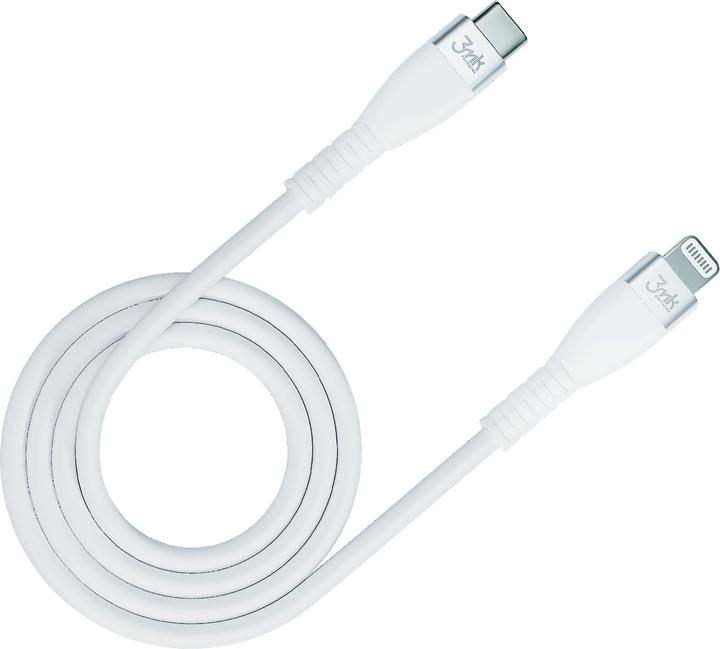 Image du produit 3MK Câble USB Hyper Silicone Cable Lightning 20W 1m (1 m, USB 3.2 Gen 1, 20 W)