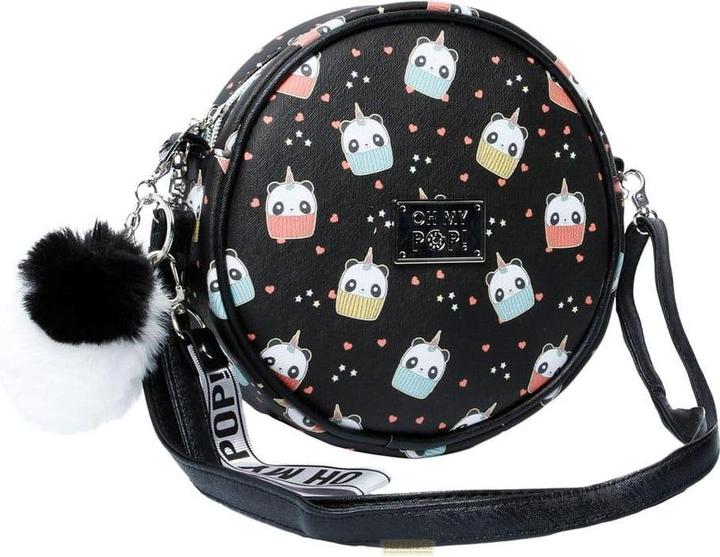 Immagine prodotto Oh My Pop! Borsa a tracolla rotonda piccola Pandicorn