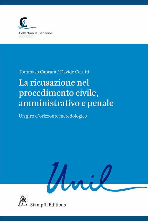 Produktbild La ricusazione (Italienisch, Tommaso Caprara, Davide Cerutti, 2023)