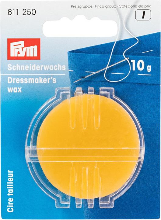 Image du produit Prym Cire d'abeille pour fils + fermetures à glissière Carte