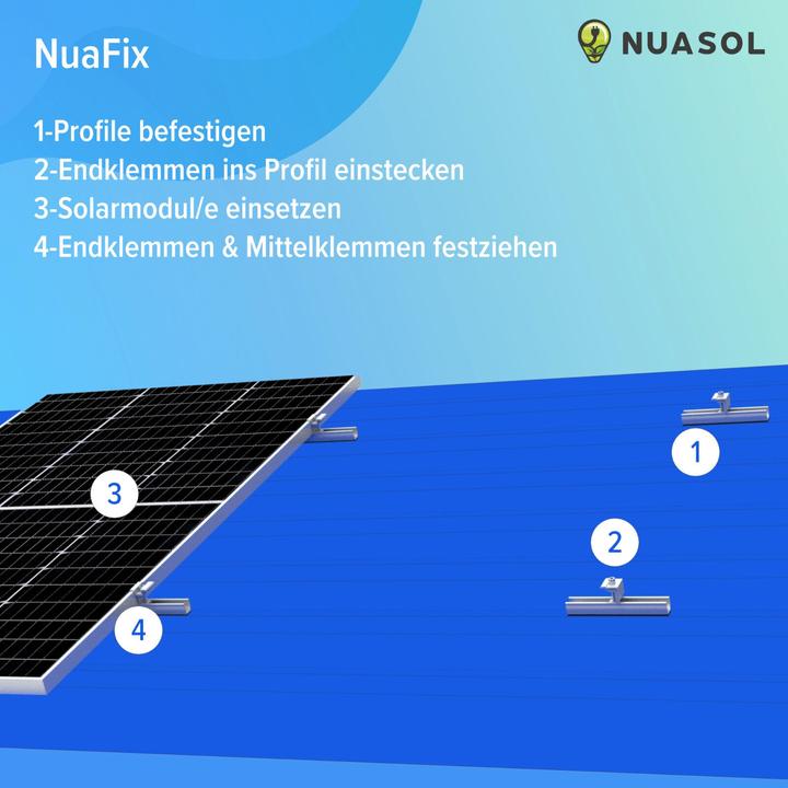 Image du produit Nuasol Support de panneau solaire (Matériel de montage du système solaire)