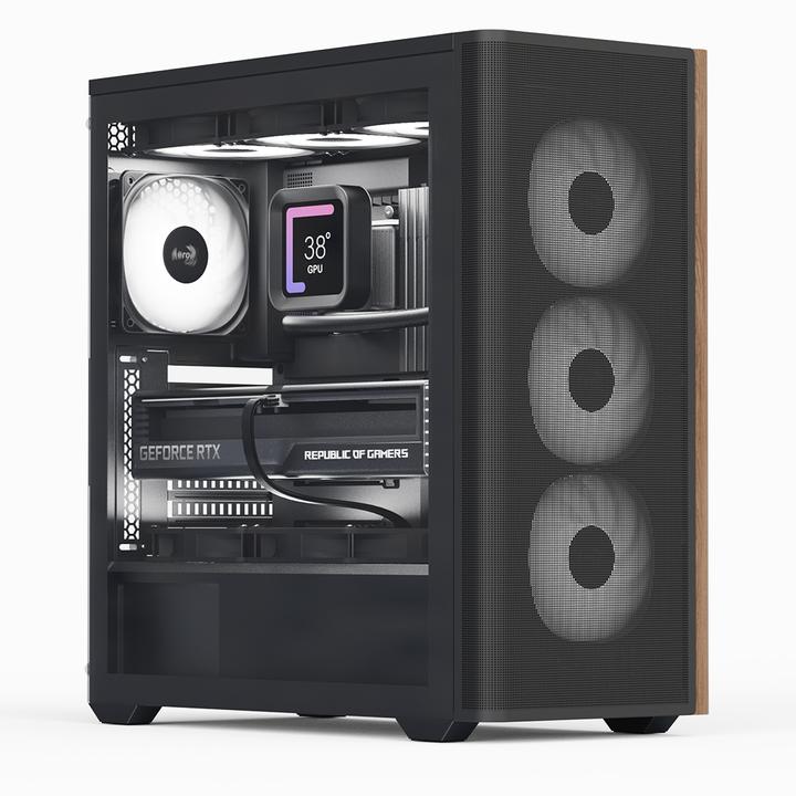Immagine prodotto AeroCool D501A-G-BK-v2 (ATX, Mini-ITX, mATX)