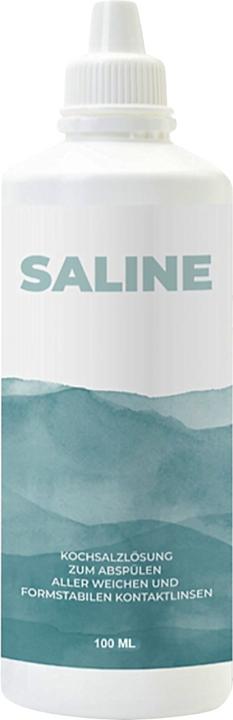 Actual product image Menicon SALINE Kochsalzlösung (Saline solution Lens solution, 100 ml)