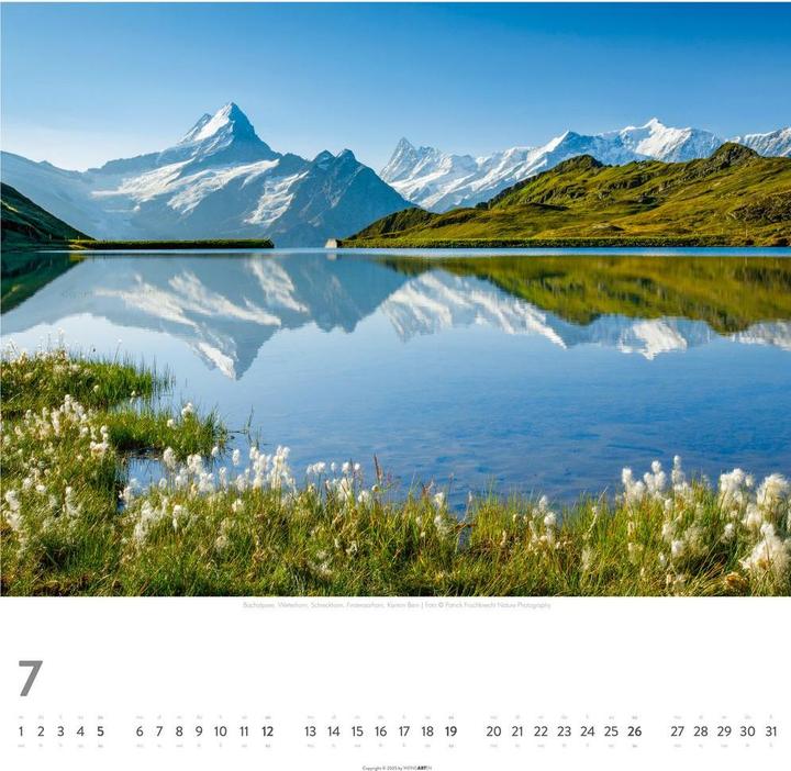 Produktbild Schweiz Kalender 2026 - Schönste Landschaften und Ansichten (48 x 46 cm, Deutsch)