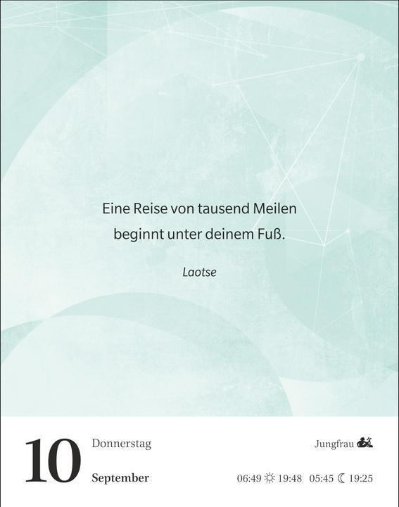 Produktbild Harenberg Gute Gedanken tanken Tagesabreisskalender 2026 - Denkanstösse für das ganze Jahr (11 x 14 cm, Deutsch)