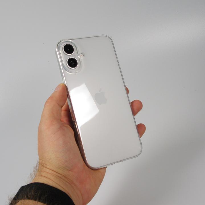 Immagine prodotto PhoneLook Copri gomma Silicone Gel Semplice Super Chiaro Flessibile (Apple iPhone 16 Plus)