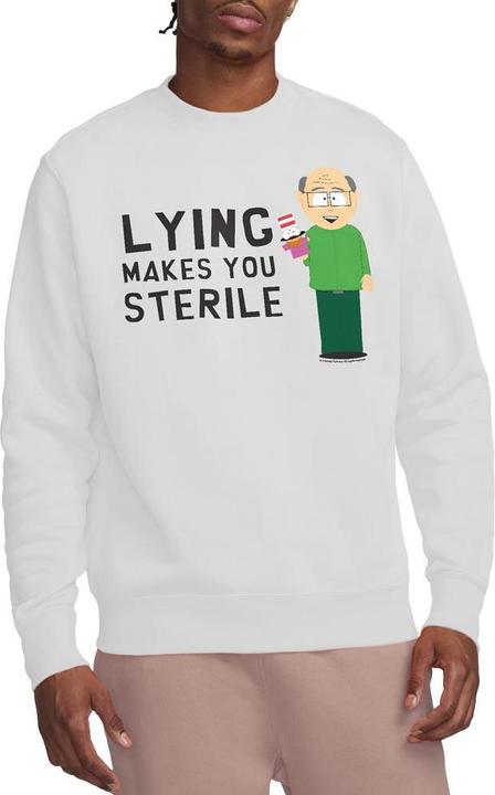Actual product image Ubisoft Unisex Adult Lying Makes You Sterile Sweatshirt (L)
