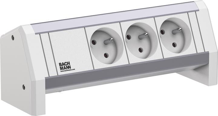 Image du produit Bachmann Prises multiples BACH (3 x, CEE 7/3, PECO 7/5, 0.23 m)