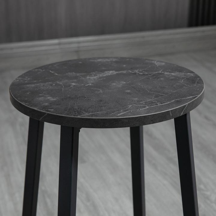 Actual product image Homcom Bar table set with steel frame (100 x 40 x 90 cm)