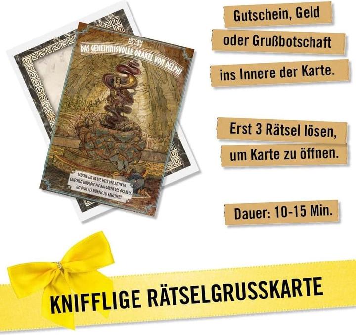 Produktbild Magni Escape Spiel Hidden Games Das Orakel Rätselkarte (Deutsch)