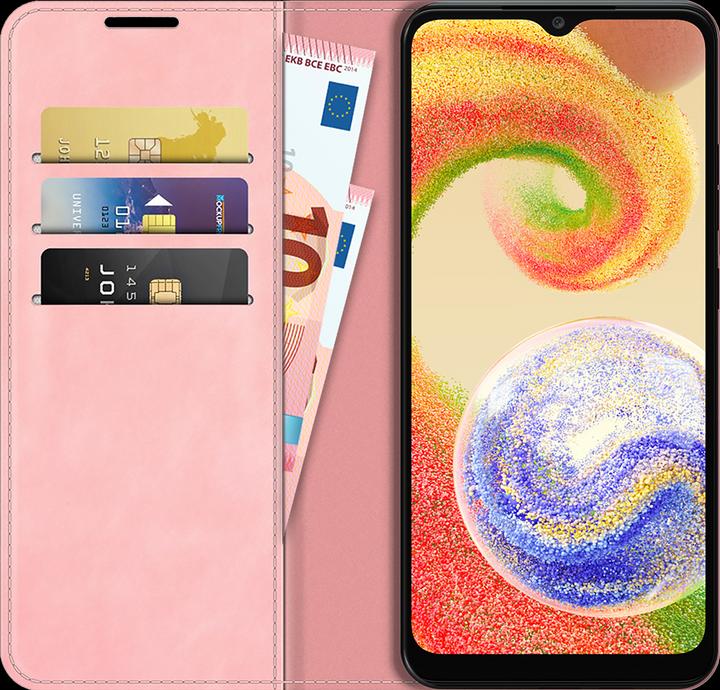 Produktbild Cazy Book Case Kompatibel mit Samsung Galaxy A04 - Hülle klappbar Magnetisch Kunstleder - (Samsung Galaxy A04)