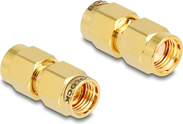 Image du produit Delock Adaptateur RP-SMA mâle vers RP-SMA mâle (Câble d'antenne)