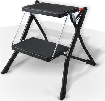 Produktbild Steinbach Trittleiter 3 Stufen schwarz (Trittleiter, 42 cm)