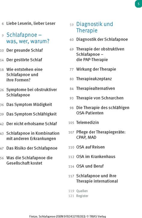 Produktbild Schlafapnoe (Deutsch, Fietze, Ingo, 2024)