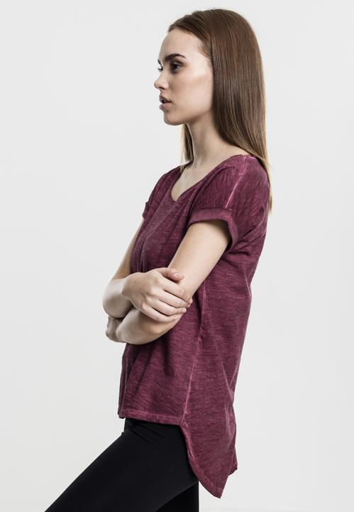 Image du produit Urban Classics Ladies Long Back Shaped Spray Dye Tee (L)
