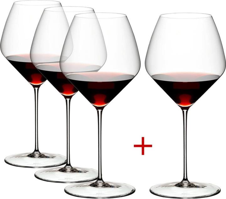Productafbeelding Riedel Veloce Pinot Noir / Nebbiolo Weingläser (76.30 cl, 4 Bril, Rode wijnglazen)